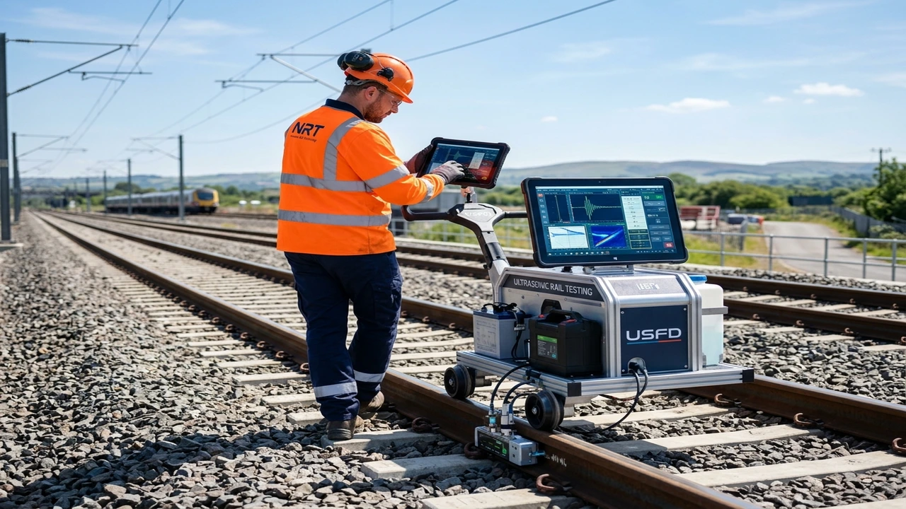 Continuous welded rail track